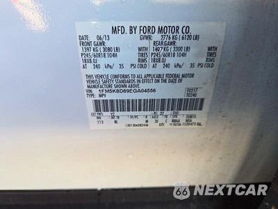 Zdjęcie 13 z 13 samochodu: 2014 FORD EXPLORER XLT VIN:1FM5K8D89EGA04556 - miniatura