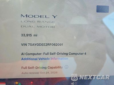 Zdjęcie 9 z 12 samochodu: 2024 TESLA MODEL Y VIN:7SAYGDEE2RF062091 - miniatura