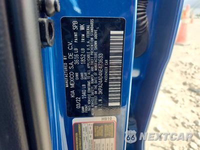 Zdjęcie 12 z 12 samochodu: 2022 KIA RIO S VIN:3KPA24AD4NE473633 - miniatura