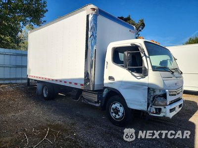 Czwarte zdjęcie samochodu z boku: 2015 MITSUBISHI FUSO FEC72S BOX TRUCK VIN:JL6BNG1AXFK000229 - miniatura