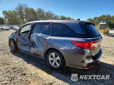Drugie zdjęcie samochodu z przodu: 2019 HONDA ODYSSEY EXL VIN:5FNRL6H7XKB088773 - miniatura