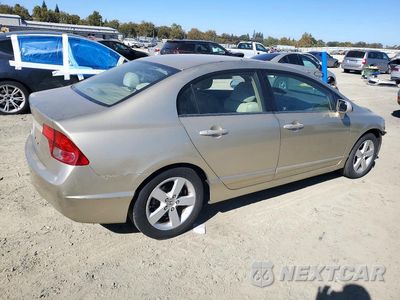 Trzecie zdjęcie samochodu z tyłu: 2007 HONDA CIVIC EX VIN:1HGFA16807L116321 - miniatura