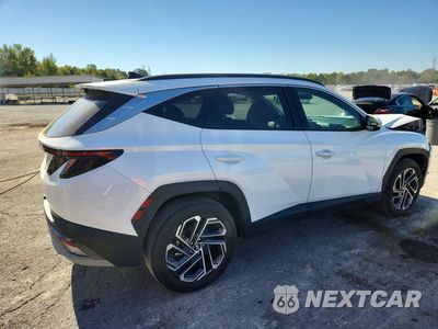 Trzecie zdjęcie samochodu z tyłu: 2025 HYUNDAI TUCSON LIMITED VIN:3KMJE3DE4SE004105 - miniatura