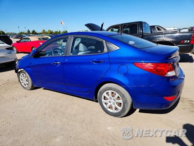Drugie zdjęcie samochodu z przodu: 2013 HYUNDAI ACCENT GLS VIN:KMHCT4AE5DU560337 - miniatura