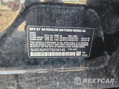 Zdjęcie 13 z 13 samochodu: 2026 BMW X3 30 XDRIVE VIN:5UX53GP07T9234145 - miniatura
