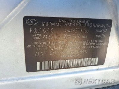 Zdjęcie 12 z 12 samochodu: 2011 HYUNDAI SONATA GLS VIN:5NPEB4AC5BH018807 - miniatura