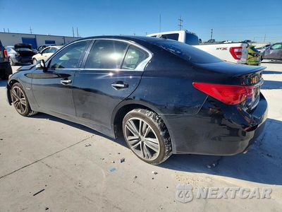 Drugie zdjęcie samochodu z przodu: 2015 INFINITI Q50 HYBRID SPORT VIN:JN1AV7AR6FM850392 - miniatura