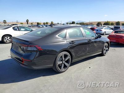 Trzecie zdjęcie samochodu z tyłu: 2023 HONDA ACCORD HYBRID SPORT VIN:1HGCY2F52PA065927 - miniatura