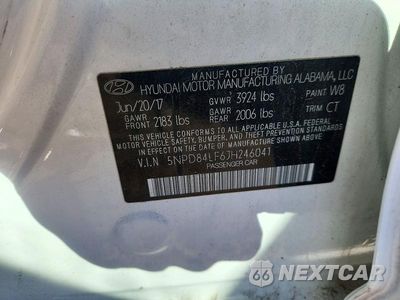 Zdjęcie 12 z 12 samochodu: 2018 HYUNDAI ELANTRA SEL VIN:5NPD84LF6JH246041 - miniatura