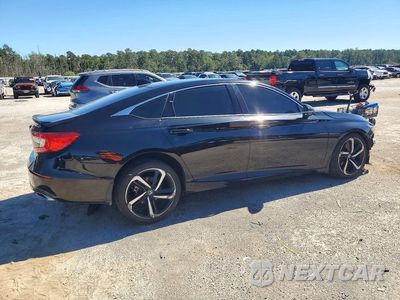 Trzecie zdjęcie samochodu z tyłu: 2022 HONDA ACCORD SPORT VIN:1HGCV1F3XNA115911 - miniatura