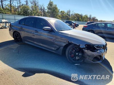 Czwarte zdjęcie samochodu z boku: 2021 BMW 540 XI VIN:WBA73BJ08MWX24860 - miniatura