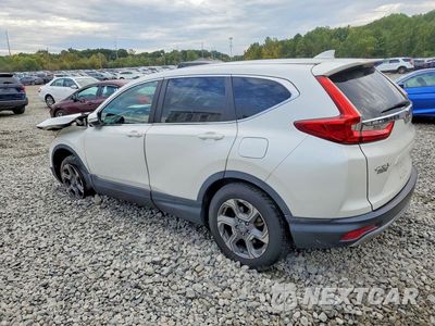 Drugie zdjęcie samochodu z przodu: 2017 HONDA CR-V EXL VIN:5J6RW2H84HL002950 - miniatura