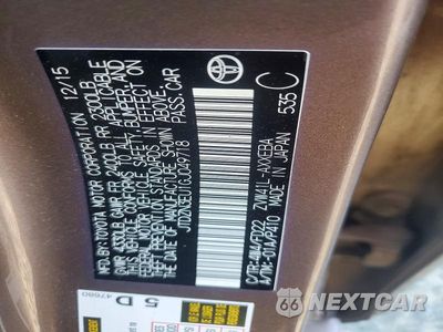 Zdjęcie 13 z 13 samochodu: 2016 TOYOTA PRIUS V THREE VIN:JTDZN3EU1GJ049718 - miniatura