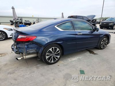 Trzecie zdjęcie samochodu z tyłu: 2017 HONDA ACCORD EXL VIN:1HGCT2B82HA002598 - miniatura
