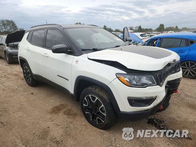 Czwarte zdjęcie samochodu z boku: 2019 JEEP COMPASS TRAILHAWK VIN:3C4NJDDB3KT776019 - miniatura