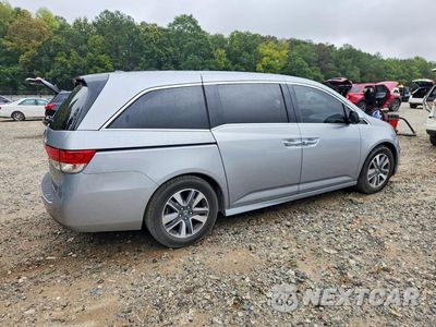 Trzecie zdjęcie samochodu z tyłu: 2017 HONDA ODYSSEY TOURING VIN:5FNRL5H97HB000525 - miniatura