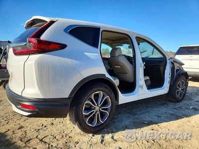 Trzecie zdjęcie samochodu z tyłu: 2022 HONDA CR-V EXL VIN:5J6RW1H87NA010414 - miniatura