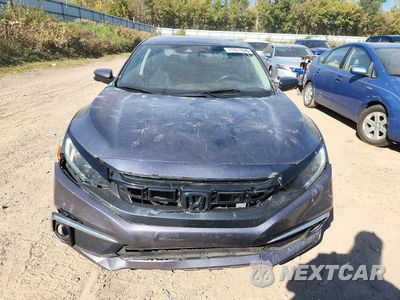 Piąte zdjęcie samochodu w środku: 2019 HONDA CIVIC EX VIN:19XFC1F35KE016567 - miniatura
