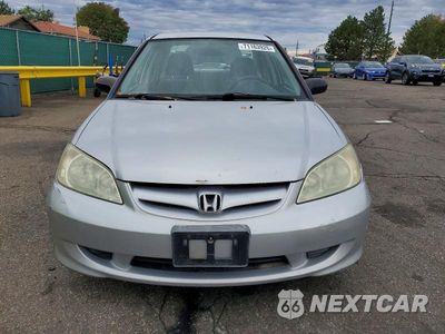 Piąte zdjęcie samochodu w środku: 2004 HONDA CIVIC DX VP VIN:2HGES16384H533532 - miniatura