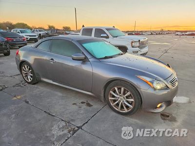 Czwarte zdjęcie samochodu z boku: 2013 INFINITI G37 CONVERTIBLE BASE VIN:JN1CV6FE3DM771719 - miniatura