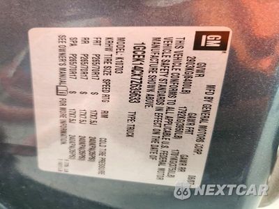 Zdjęcie 12 z 12 samochodu: 2007 CHEVROLET SILVERADO K1500 VIN:1GCEK14CX7Z639633 - miniatura