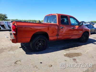 Trzecie zdjęcie samochodu z tyłu: 2008 DODGE RAM 1500 ST VIN:1D7HA182X8S615575 - miniatura