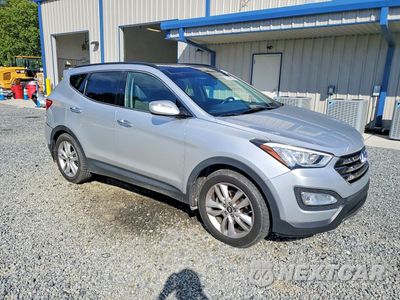 Czwarte zdjęcie samochodu z boku: 2016 HYUNDAI SANTA FE SPORT 2.0T VIN:5XYZW4LA6GG331784 - miniatura
