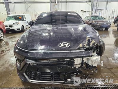 Piąte zdjęcie samochodu w środku: 2025 HYUNDAI SONATA N LINE VIN:KMHL54JC6SA489172 - miniatura