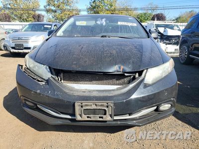 Piąte zdjęcie samochodu w środku: 2013 HONDA CIVIC EXL VIN:19XFB2F96DE279828 - miniatura