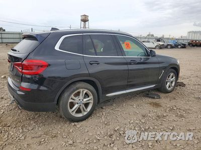 Trzecie zdjęcie samochodu z tyłu: 2020 BMW X3 XDRIVE30I VIN:5UXTY5C06LLT36624 - miniatura