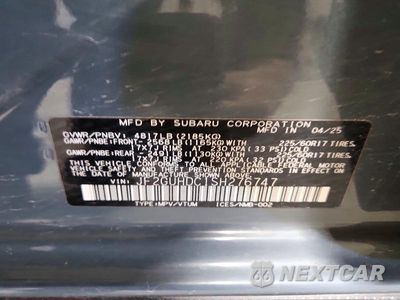 Zdjęcie 13 z 13 samochodu: 2025 SUBARU CROSSTREK PREMIUM VIN:JF2GUHDC1SH276747 - miniatura