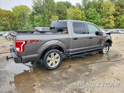 Trzecie zdjęcie samochodu z tyłu: 2017 FORD F150 SUPERCREW VIN:1FTEW1EF4HKD51582 - miniatura