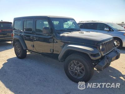 Czwarte zdjęcie samochodu z boku: 2025 JEEP WRANGLER SPORT VIN:1C4PJXDN0SW530561 - miniatura