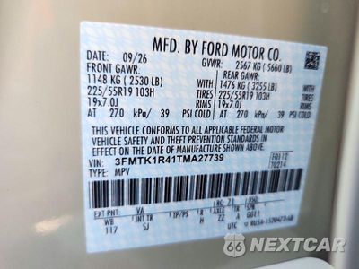 Zdjęcie 13 z 13 samochodu: 2026 FORD MUSTANG MACH-E SELECT VIN:3FMTK1R41TMA27739 - miniatura
