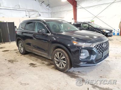 Czwarte zdjęcie samochodu z boku: 2019 HYUNDAI SANTA FE SEL PLUS 2.4L VIN:5NMS3CAD7KH128760 - miniatura
