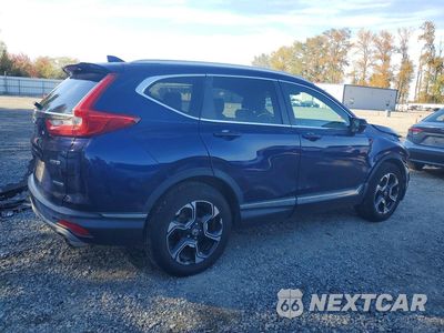 Trzecie zdjęcie samochodu z tyłu: 2019 HONDA CR-V TOURING VIN:7FARW2H92KE031747 - miniatura