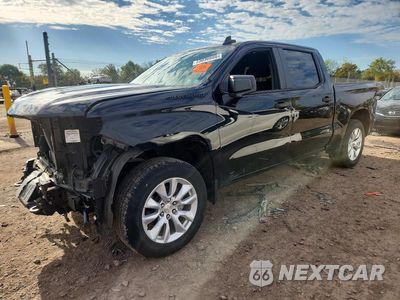 2021 CHEVROLET SILVERADO K1500 CUSTOM 3GCPYBEKXMG260985 - główne zdjęcie licytacji z USA - miniatura