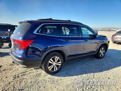 Trzecie zdjęcie samochodu z tyłu: 2018 HONDA PILOT EXL VIN:5FNYF6H57JB013710 - miniatura
