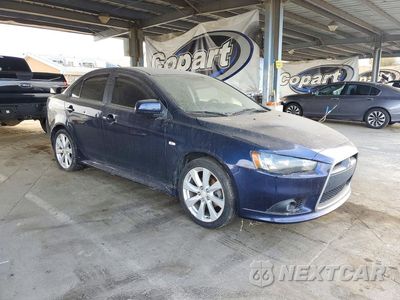 Czwarte zdjęcie samochodu z boku: 2013 MITSUBISHI LANCER GT VIN:JA32U8FW5DU018532 - miniatura