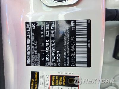 Zdjęcie 13 z 13 samochodu: 2021 MERCEDES-BENZ GLS 450 4MATIC VIN:4JGFF5KE0MA469194 - miniatura