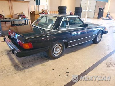 Trzecie zdjęcie samochodu z tyłu: 1982 MERCEDES-BENZ 380SL VIN:WDBBA45AXCB017555 - miniatura