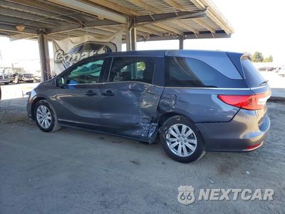 Drugie zdjęcie samochodu z przodu: 2020 HONDA ODYSSEY LX VIN:5FNRL6H28LB013057 - miniatura