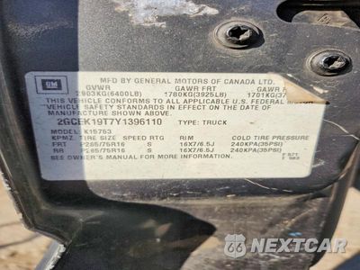 Zdjęcie 12 z 12 samochodu: 2000 CHEVROLET SILVERADO K1500 VIN:2GCEK19T7Y1396110 - miniatura