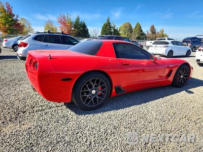 Trzecie zdjęcie samochodu z tyłu: 2001 CHEVROLET CORVETTE Z06 VIN:1G1YY12SX15115217 - miniatura