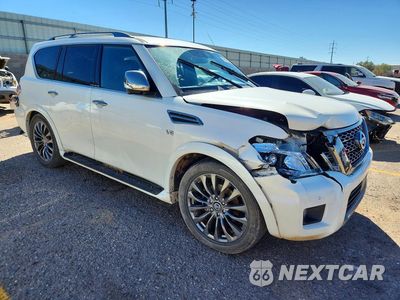 Czwarte zdjęcie samochodu z boku: 2020 NISSAN ARMADA PLATINUM VIN:JN8AY2NE6L9782046 - miniatura