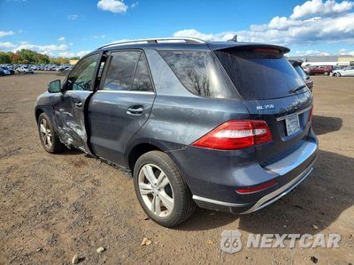 Drugie zdjęcie samochodu z przodu: 2014 MERCEDES-BENZ ML 350 4MATIC VIN:4JGDA5HB7EA400698 - miniatura