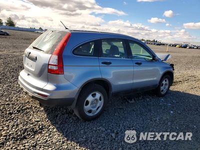 Trzecie zdjęcie samochodu z tyłu: 2010 HONDA CR-V LX VIN:5J6RE3H37AL014061 - miniatura