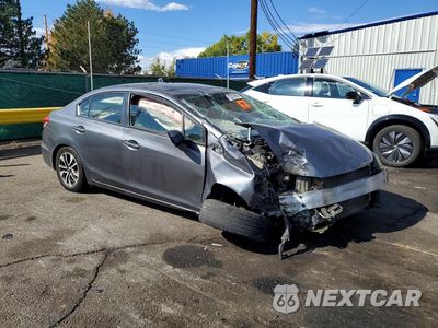 Czwarte zdjęcie samochodu z boku: 2013 HONDA CIVIC EX VIN:19XFB2F89DE074799 - miniatura