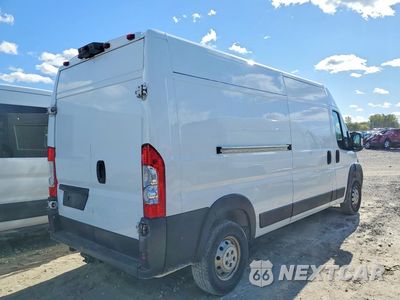 Trzecie zdjęcie samochodu z tyłu: 2021 RAM PROMASTER 2500 VIN:3C6LRVDG2ME519756 - miniatura