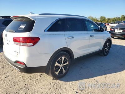 Trzecie zdjęcie samochodu z tyłu: 2018 KIA SORENTO EX VIN:5XYPHDA57JG417331 - miniatura